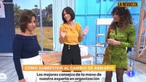 Cambio de armario en Mañanero TVE1